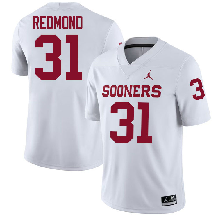 Jalen Redmond Oklahoma Sooners Jersey,Oklahoma Sooners Football Uniforms,Jersey-White